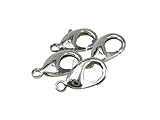 ファミリーツール(FAMILY TOOL) カニカン(フック) #C-98 (全長19mm) シルバー 4個入 57042