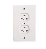 Safety 1st de Dorel Juvenile 10406Blanc Couvre-prise pivotante