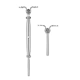 stainless steel hand swage stud turn buckle deck toggle tensioner