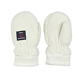 Polarn O PyretクラシックストライプフリースThumble (新生児) カラー: ホワイト