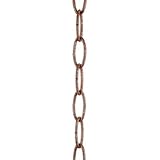 Livex Lighting 5608-30 Accessories Heavy Duty Decorative Chain, Crackled Greek Bronze [並行輸入品]