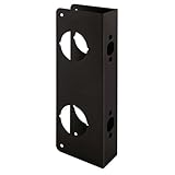 prime-line製品U 10750ロック&ドアReinforcer、5 – 1 / 2 in。、2 – 3 / 8 x 1 – 3 / 4で。、クラシックブロンズ