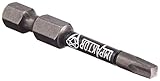 Wera 868/4 Diamond Coated Impaktor Square-Plus Screwdriver Bits for # 2 Square Socket Head Screws, P