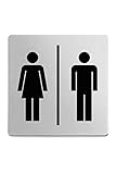 ZACK|ツァック 50712 INDICI ピクトグラム(男女兼用トイレ表示板)
