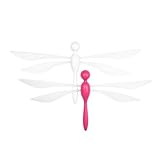 Boon 2 Pack Fli Ceiling Mounted Dragonfly Mobile, Watermelon/Coconut by Boon [並行輸入品]