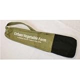 ツールバッグ 【ショルダータイプ】 可変伸縮式 帆布製 日本製 グリーン(緑) Urban Vegetable Farm 〔園芸 ガーデニング用品〕