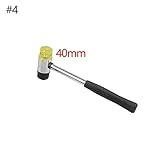 （ゴールデン ドリーミング）Golden Dreaming ゴムハンマー 平ら修復ツール　凹み＆凸修復 DIY修理工具 (40mm)