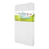 LA Baby Natural II 2 in 1 Crib Mattress with Medical Grade Cover & Organic Cotton Layer [並行輸入品]