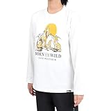 [ジャックウルフスキン] 長袖 プリントTシャツ (グラフィック) [ A63214 / JP BTBW WOLF LS T K ] おしゃれ ボーイズ off-white