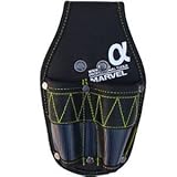 （まとめ）電工ポケット WAIST GEAR 【ペンチ差し×5セット】 グリーン（緑） マーベル MDP-82AG