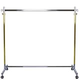 美ｄ生活工房 業務用 ゴールドクロームハンガーラック 耐荷重200kg 組立不要 プロF1200