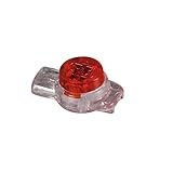 Klein Tools VDV826-605 Splice Connector - IDC UR, 3-Wire, Red, 26-19AWG, 25-Pack [並行輸入品]