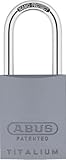 ABUS 83 al-ic / 40 s2 SFIC Small Format InterchangeableコアアルミニウムRekeyable南京錠W / O Core with 1.5インチシャッ
