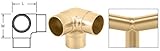 CRL真鍮90 & # 176 ;側面のコンセントエルボ1 – 1 / 2 " ( 38.1 MMチューブ