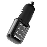カシムラ(Kashimura) Bluetooth FMトランスミッター ブルーLED表示 イコライザー機能 コンパクト設計 12V/24V車対応 NKD-204