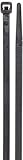 Morris Products 20260 Ultraviolet Nylon Cable Ties, Black, 17" Length, 0.187" Width, 50lbs Tensile S