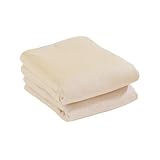 Cuddles Collection Pram Jersey Fitted Sheets (Cream by Cuddles Collection