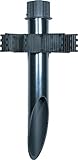 Nuvo Lighting SF76/640 2-Inch by 18-Inch PVC Mounting Post Die Cast Aluminum Cap Durable Outdoor Lan