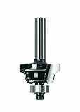 Bosch 2609256666 29 x 4mm Roman Ogee Bit Two Flutes with Tungsten Carbide and Ball Bearing/ 6mmshank
