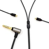 onso 01 black line 4.4(5極)-MMCX(L/R) バランス接続用イヤホンケーブル 2023モデル 1.2m iect_01_bl4mr_b_120
