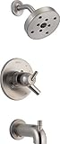 Delta Faucet T17459-SS Triassic, 17 Series MC Tub/Shower Trim, Stainless [並行輸入品]