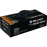 PosiShield Black Nitrile Disposable Glove-LG BLACK NITRILE GLOVES (並行輸入品)