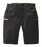 BURTLE バートル ショートカーゴパンツ(ユニセックス) カーキ 697 23 XXL[ストレッチ 吸汗速乾]