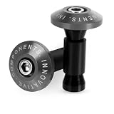 ハンドル バーエンド キャップ 2個セット 衝突防止オートバイ7/8 '' バイク用 ハンドルバーグリップキャップ アルミ製 ハンドルバーエンド プラグ ハンドルバーエンドウェイト