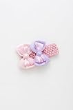 ベイビーデコ BABYDECO リボン付きヘアバンド ライトピンク(ライトピンク&ラベンダーリボン) bdc0002-11 リボン取り外し可