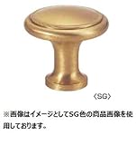 丸喜金属 B-136 34R SG色 真鍮 ワゴンつまみ(裏ビス) サイズ：34 1個