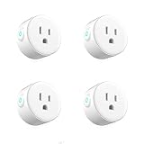 スマートソケット スマートプラグ 家電製品のための電気スイッチソケット WiFiソケット　スマートスイッチ　WiFi制御遠隔操作あなたのデバイスは Alexa Echo/Google Home対応 (