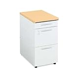 コクヨ(KOKUYO) 脇机 iS(アイエス) W400×D750×H720mm SD-ISN475EDCASN ライトナチュラル