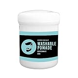 ＆SH ウォッシャブル ポマード 350g ペパーミント/メンズ 水性 水溶性 グリース 香料 大容量