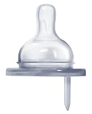 Pura Kiki Wide Neck Natural Vent Silicone Nipple, Y Cut flow, 6 Months+ by Pura Kiki