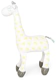 Finn + Emma Organic Cotton Baby Neutral Rattle Buddy - Giraffe [並行輸入品]