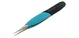 Erem Utility Tweezers - Stainless Steel Tip - Straight Tip Shape - 4.724 in Length - E3CSA [PRICE is