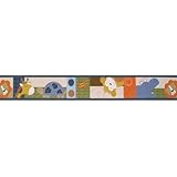Sumersault Peek-A-Boo Wall Border, Earth Tones by Sumersault