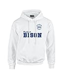 NCAAブロック50 / 50 Blended 8オンスフード付きスウェットシャツ ホワイト