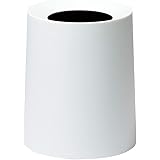 ideaco ( イデアコ ) ゴミ箱 丸形 リッチホワイト 11.4L TUBELOR HOMME ( チューブラーオム )