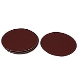 uxcell サンディングディスク サンドペーパーシート 10枚入り ルーファス 研磨布 150mm 1200グリット