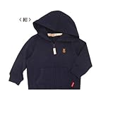 [ミキハウス] MIKIHOUSE ☆Every Day mikihouse☆ ソフト天竺パーカー（80-150cm） 11-3701-841 紺/100cm