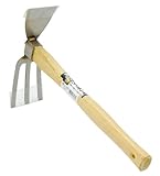 高儀 村国 イカ型レーキ ステンレス 片手