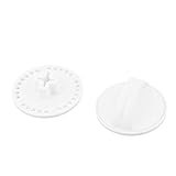 ホワイトコントロールロータリーの交換フィット洗濯機タイマーノブ2PCS