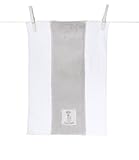 リトルジラフ げっぷタオル Luxe バーピィー(シルバー) lg0091-07 新生児のゲップ出し時に汚れをカバー 【正規代理店輸入】