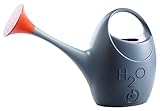 Ｈ２Ｏ プラスチック製 ジョウロ イタリア製 Made in Italy (セメントグレイ)