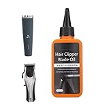 バリカン用オイル、トリマーオイル | バリカン用オイル100ml ポータブル電気シェーバー オイル潤滑剤 | バリカンオイル潤滑油、ヘアトリマー、グルーマー用無臭電気シェーバーオイル