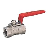 フローバル ステンレス製ボールバルブ クラス600 SUS304相当品 ネジ(Rc)1”1/2 V03-304-12