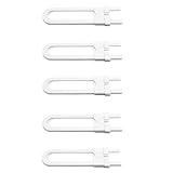 YETOR Baby Safety Locks for Baby Safety, Easy to Fit, No Tools, No Drilling locks The refrigerator l