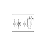 LIXIL メンテナンス部品 窓 サッシ用部品 錠 アルミサッシ その他 外締り錠2 シルバー[AZRZ001] *製品色・形状等仕様変更になる場合があります*