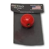 RetroArcade.us ra-js-topball-red Classic Arcade Joystick Ball top - red